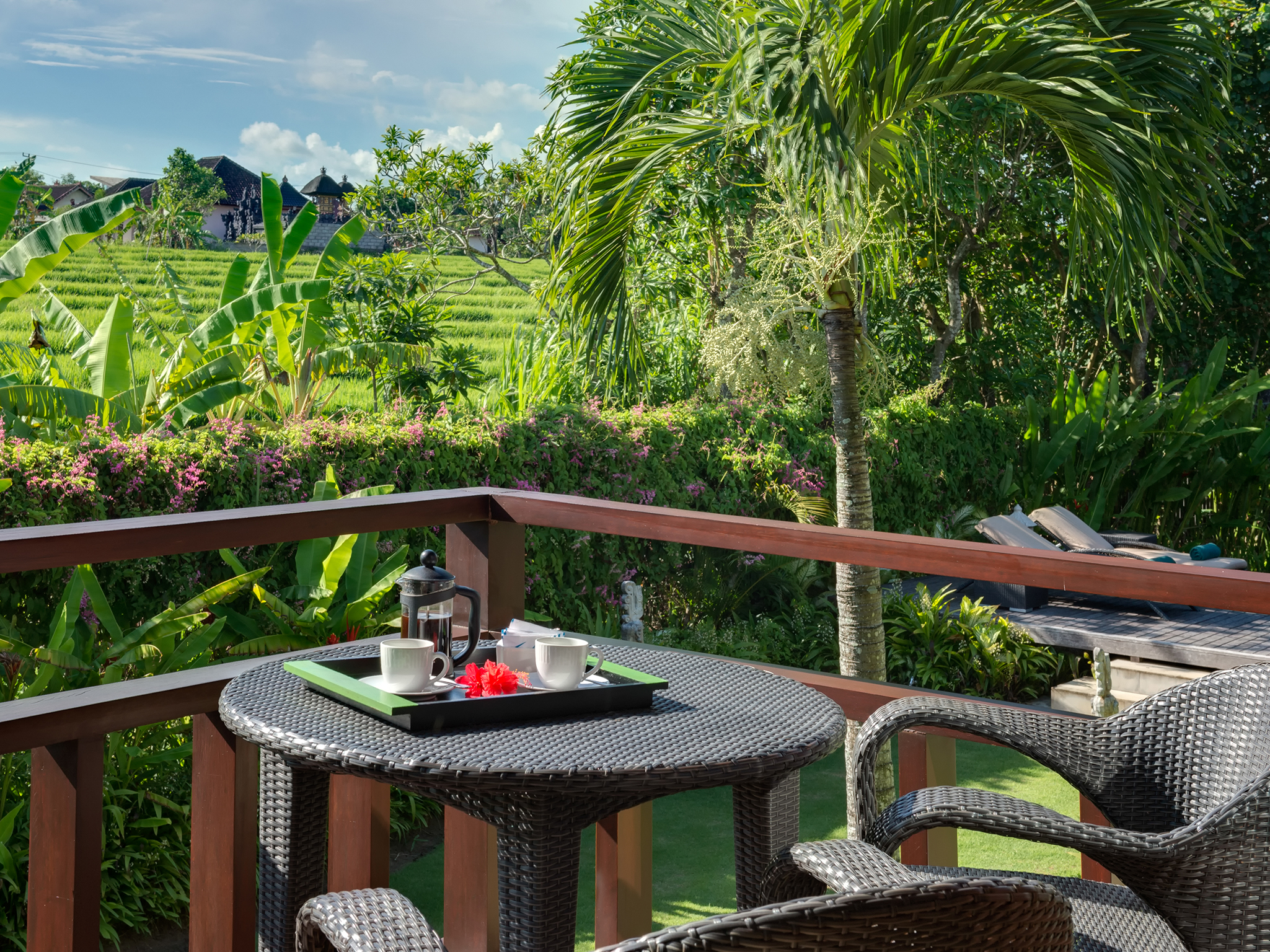 Bendega Nui - Ricefield view from balcony - Bendega Nui, Canggu, Bali